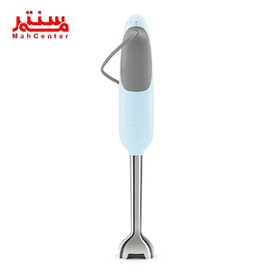 اسمگ HBF22 آبی پاستیلی، مجهز به خردکن کوچک و پوره‌ساز برای آشپزی حرفه‌ای.